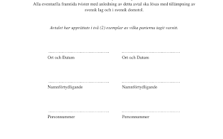 Exempel på samboavtal: Ladda ner mallar och tips för ditt avtal