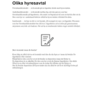 Förstahandskontrakt: Ladda ner mallar och förstå hyresavtalet enkelt