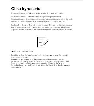 Förstahandskontrakt: Ladda ner mallar och förstå hyresavtalet enkelt