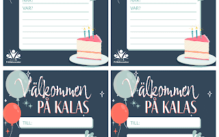 Gratis inbjudningskort kalas: Ladda ner fina mallar för ditt evenemang!