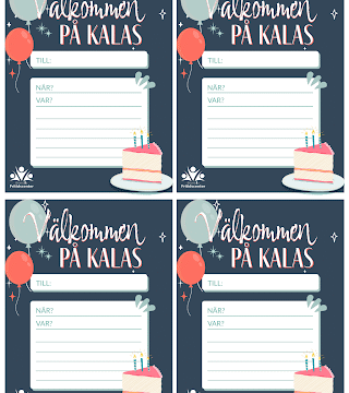 Gratis inbjudningskort kalas: Ladda ner fina mallar för ditt evenemang!