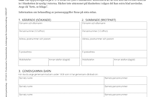 Ladda ner blankett för ansökan om skilsmässa – steg för steg guide