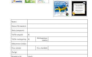 Ladda ner gratis inbjudningskort student mall för din stora dag!