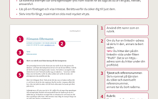 Ansökningsbrev Exempel: Ladda Ner Mallar för Jobbansökan och Personligt Brev
