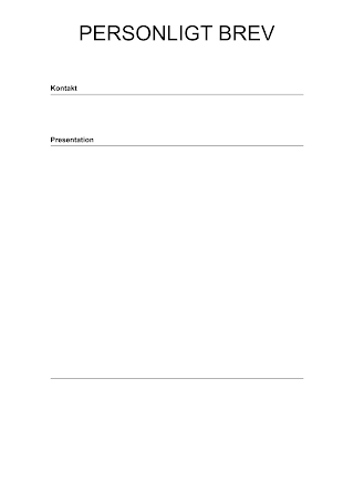 Ladda ner gratis ansökningsbrev mallar och skapa ditt personliga brev enkelt!