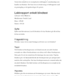 Ladda ner mallar för kemi labbrapport: En guide till effektiv rapportering