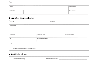 Gratis anställningsavtal blankett och mallar för enkel nedladdning