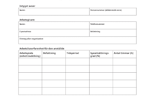 Ladda ner tjänstgöringsintyg: Mallar och vägledning för ansökan
