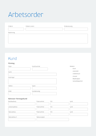 Ladda ner gratis arbetsorder mallar för effektiv hantering av projekt