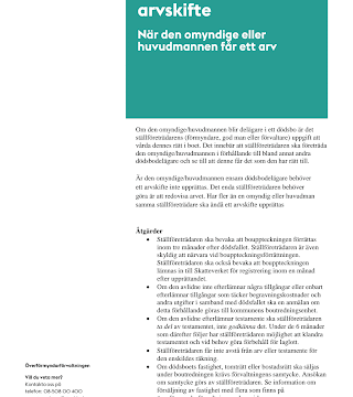 Guide till arvskifte dödsbo: Ladda ner gratis mallar och tips för processen