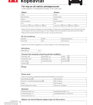 Avtal mellan privatpersoner: Ladda ner gratis mallar för trygg handel