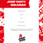 Ladda ner gratis mallar för barnkalas inbjudan och inbjudningskort!