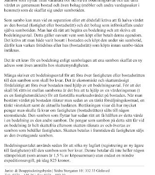 Bodelning mellan sambor: Guide och gratis mallar för bodelningsavtal