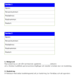 Ladda ner bodelningsavtal för sambor – En guide till rättvis fördelning