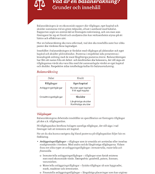 Ladda ner gratis mallar för enkel balansräkning – Steg för steg guide